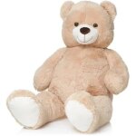 Peluche mga ours beige 1 mtre 20 - sam xxl - peluche geante 120 cm - grand doudou - enfant