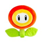 Peluche mocchi - mocchi fleur de feu 38 cm - tomy - super mario - rouge - 38 cm - peluche - mario