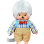 Peluche monchhichi papi 20 cm - bandai - pour enfant gar�on - gamme plush