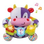 Peluche musicale - vtech - 166022 - vache - noir - 3 mois et plus