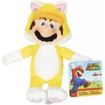 Peluche - nintendo - super mario - costume chat jaune - 19 cm - pour enfants � partir de 3 ans