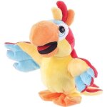 Peluche parlante 22 cm avec microphone intgr - perroquet - playtastic - mixte - intrieur - piles - ...