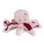 Peluche pieuvre rose - histoire dours - plush - int�rieur - b�b� - 18 mois