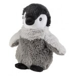 Peluche pingouin c�lin chaud 19 cm gris - warmies - plush - enfant