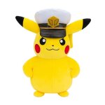 Peluche - pok�mon - captain pikachu - 20 cm - douce - d�tails authentiques