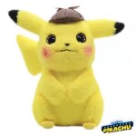 Peluche pokmon dtctive pikachu 30 cm haute qualit
