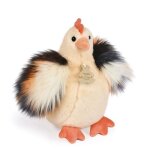 Peluche poule beige 20cm - histoire dours - jouet b�b� - int�rieur - naissance