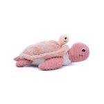 Peluche ptipotos tortue maman bébé rose Peluche ptipotos tortue maman bébé rose