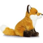 Peluche renard 27 cm - an471