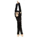 Peluche singe � scratch - wild republic - chimpanz� - 51 cms - marron - pour enfants � partir de 3 ans ...