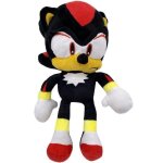 Peluche sonic shadow the hedgehog hrisson noir 30 cm - set doudou enfant dessin anime + 1 carte tigre ...