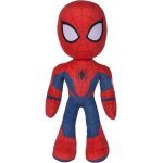 Peluche spiderman 34 cm - doudou classique enfant - set spider - man et 1 carte offerte