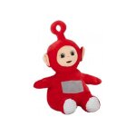 Peluche teletubies po 50 cm rouge - personnage tv - set doudou enfant avec carte offerte