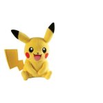 Peluche - tomy - pikachu - 20 cm - 100 % polyester - licence officielle