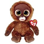 Peluche ty - chessie le singe 15 cm - marron - ty36391