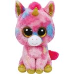 Peluche - ty - fantasia la licorne - rose - enfant - int�rieur - 23 cm