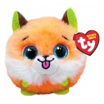 Peluche - ty - sherbet - renard - 10 cm - yeux bleus paillet�s - multicolore