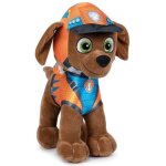 Peluche zuma 30 cm chiot - pat patrouille dino rescu - doudou chien heros - set jouet enfant + carte ...