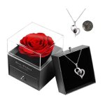Pendentif collier femme argent 925 rose �ternelle coffret cadeau - leoclotho