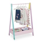 Relaxdays penderie pour enfants portant vêtements rangement hlp : 99x645x42 cm petit porte - manteau ... Relaxdays penderie pour enfants portant vêtements rangement hlp : 99x645x42 cm petit porte - manteau ...