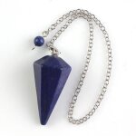 Pendule �sot�rique - gsrpop - agate - radiesth�sie - divination - pendentif mystique