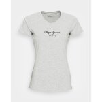 Pepe jeans - t - shirt col rond - gris - l - gris - tee - shirts