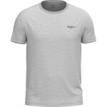 T - shirt homme - pepe jeans - uni - gris - mélange de coton avec une part de stretch T - shirt homme - pepe jeans - uni - gris - mélange de coton avec une part de stretch
