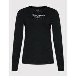 Pepe jeans - t - shirt manches longues - noir - xs - noir - tee - shirts