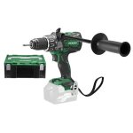 Perceuse visseuse 155nm hikoki multivolt 36v brushless - sans batterie ni chargeur - ds36dcw2z