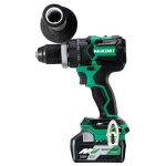 Perceuse visseuse hikoki 36v + 2 batteries 2. 5ah - 155 nm multivolt - ds36dcwrz