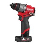 Perceuse visseuse m12 fdd2 402x milwaukee 12v 4. 0ah 40 52 nm - 4933479874