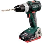 Perceuse visseuse metabo bs 18 lt bl - 18v lihd 2x 4. 0 ah 60 nm 38 mm