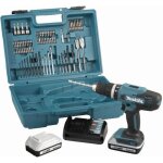 Perceuse visseuse à percussion 18v 42 nm - makita - 2 batteries 18v 2ah bl1820g + chargeur + 74 pièces ... Perceuse visseuse à percussion 18v 42 nm - makita - 2 batteries 18v 2ah bl1820g + chargeur + 74 pièces ...