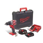 Perceuse visseuse  percussion 18v m18 cblpd - milwaukee - bois - sans fil - rgulier