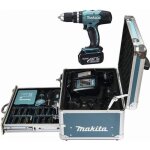 Perceuse  percussion 18v lxt (2x30 ah) avec 96 accessoires - makita dhp453rfx2