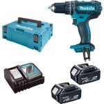 Perceuse visseuse à percussion makita dhp482rtj - 2 batteries 18 v 5 ah li - ion - coffret makpac Perceuse visseuse à percussion makita dhp482rtj - 2 batteries 18 v 5 ah li - ion - coffret makpac