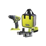 Perceuse - visseuse - ryobi - r18dd2 - 242s - 18v - 2 batteries 4. 0ah et 2. 0ah - chargeur inclus Perceuse - visseuse - ryobi - r18dd2 - 242s - 18v - 2 batteries 4. 0ah et 2. 0ah - chargeur inclus
