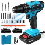 Perceuse visseuse sans fil 28v visseuse devisseuse 32n. m couple avec 24 accessoires + 2 batterie + chargeur ... Perceuse visseuse sans fil 28v visseuse devisseuse 32n. m couple avec 24 accessoires + 2 batterie + chargeur ...