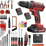 Perceuse visseuse sans fil 36v visseuse devisseuse san fil 40n. m couple max 2 vitesses avec 100 accessoires ... Perceuse visseuse sans fil 36v visseuse devisseuse san fil 40n. m couple max 2 vitesses avec 100 accessoires ...