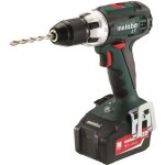 Perceuse - visseuse sans fil metabo bs 18 lt li - ion 18 v 4 ah + 2 batteries + mallette
