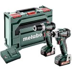 Perceuse - visseuse sans fil - metabo - combo set 2. 7. 3 - 12 v - 2 ah - li - ion
