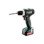 Perceuse visseuse sans fil - metabo - powermaxx bs 12 - 2 batteries lithium 2 ah - 1400 tours / min - ...