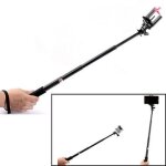 Perche tlescopique rglable noire pour appareil photo tlphone portable et camra gopro hro 3 + 3 ...