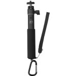 Perche tlescopique xsories u - shot monochrome - noir - longueur 18 - 49 cm - poids max 3 kg