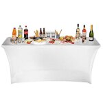 Nappe de table - perel - rectangulaire - extensible - 180 cm - lavable en machine Nappe de table - perel - rectangulaire - extensible - 180 cm - lavable en machine