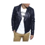 Blouson en cuir daytona homme ref 54131 noir