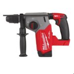 Perforateur - burineur - milwaukee - m18 fhx - 0x - 18v - 25 j - 4 modes de fonctionnement
