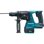Perforateur - burineur sds + 18v makita dhr243zj - moteur sans - charbon - 3 joules - coffret makpac