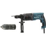Perforateur burineur sds - plus 780 w en coffret - makita - hr2470tx1 - 2 joules - 5000 cps / min - bton ...