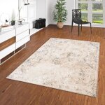 Pergamon - tawira vintage - tapis de design - beige classique baroque - 160x230 cm